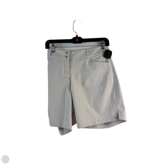 Athletic Shorts By Adidas In Ivory, Size: M