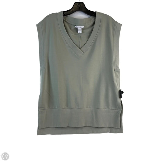 Athletic Top Short Sleeve By Athleta In Green, Size: Xs