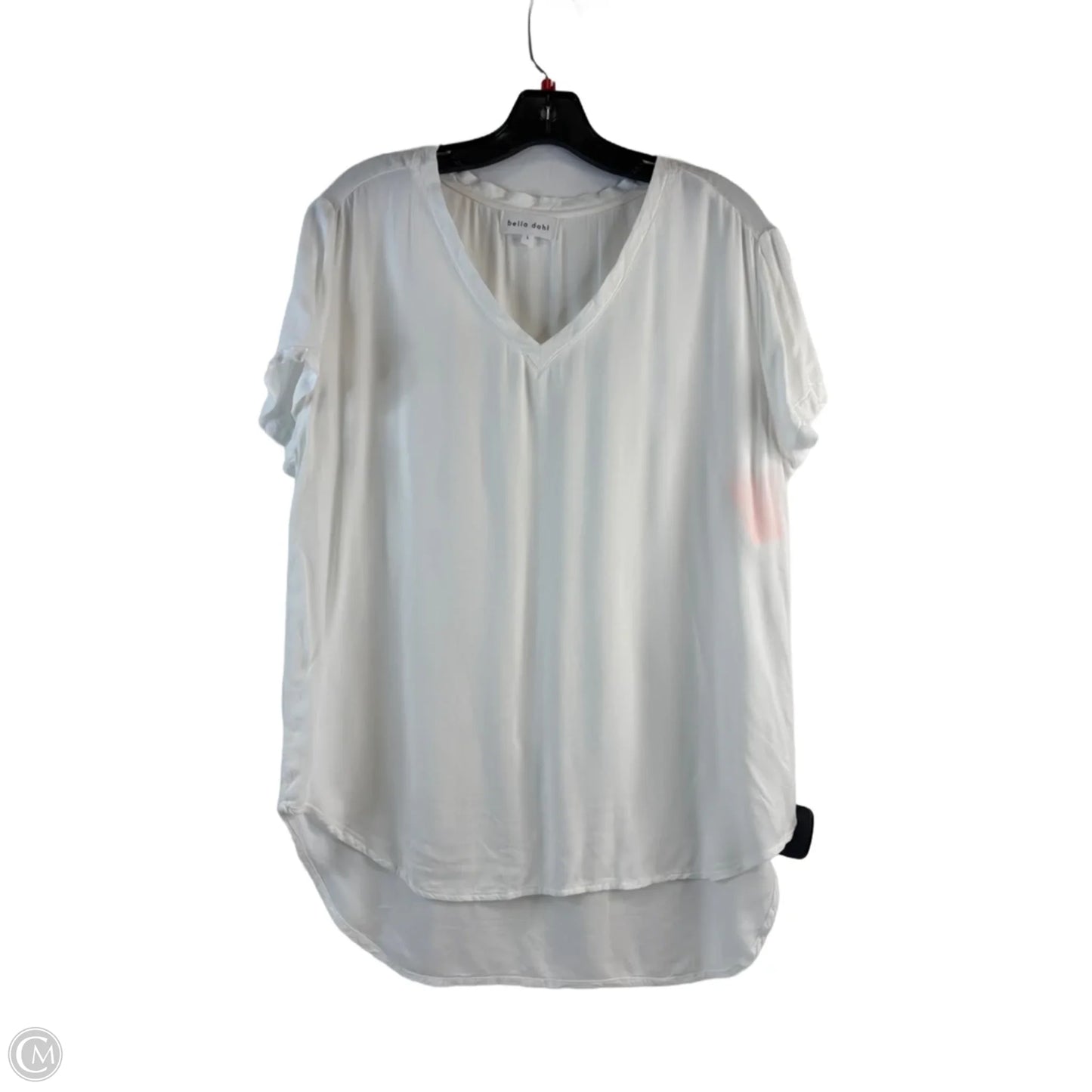 Top Short Sleeve By Bella Dahl In White, Size: L