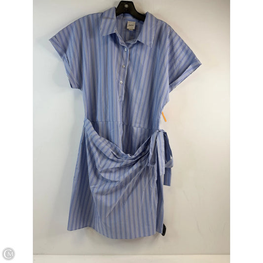 Dress Casual Midi By Maeve In Striped Pattern, Size: Xl