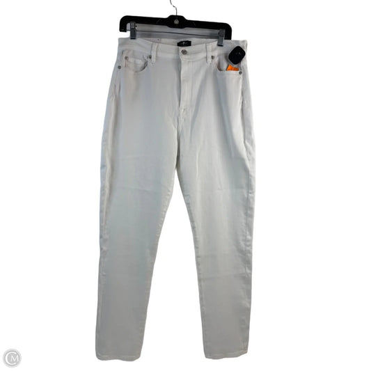 Jeans Skinny By 7 For All Mankind In White, Size: 10