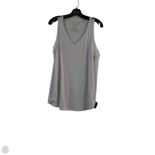 Top Sleeveless Basic By Torrid In White, Size: L