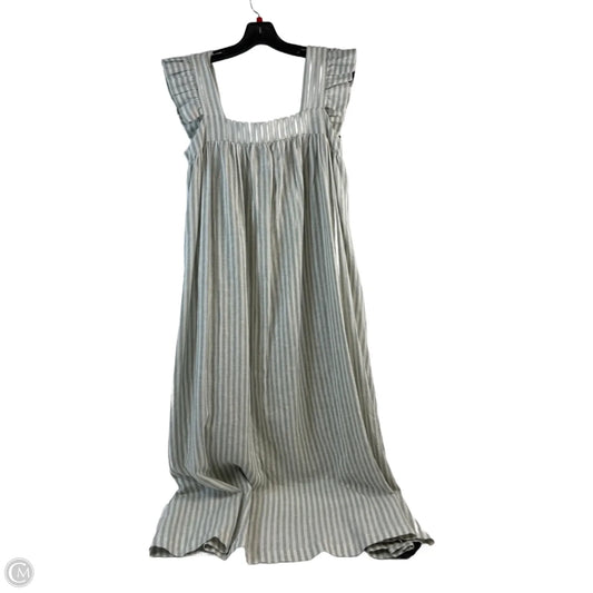 Dress Casual Maxi By A New Day In Striped Pattern, Size: M