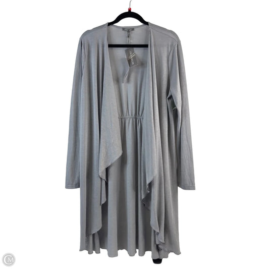 Cardigan By Retrology In Grey, Size: L