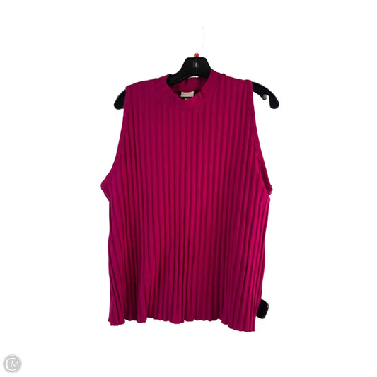 Top Sleeveless By A New Day In Purple, Size: Xl