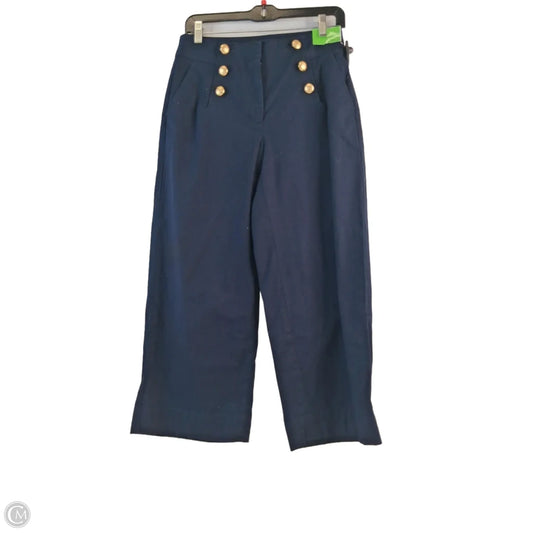 Pants Cropped By Talbots In Navy, Size: 2
