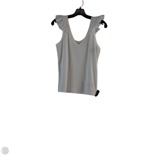 Top Sleeveless By Old Navy In White, Size: M