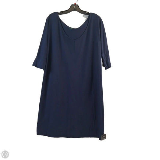 Dress Designer By Lilly Pulitzer In Navy, Size: L
