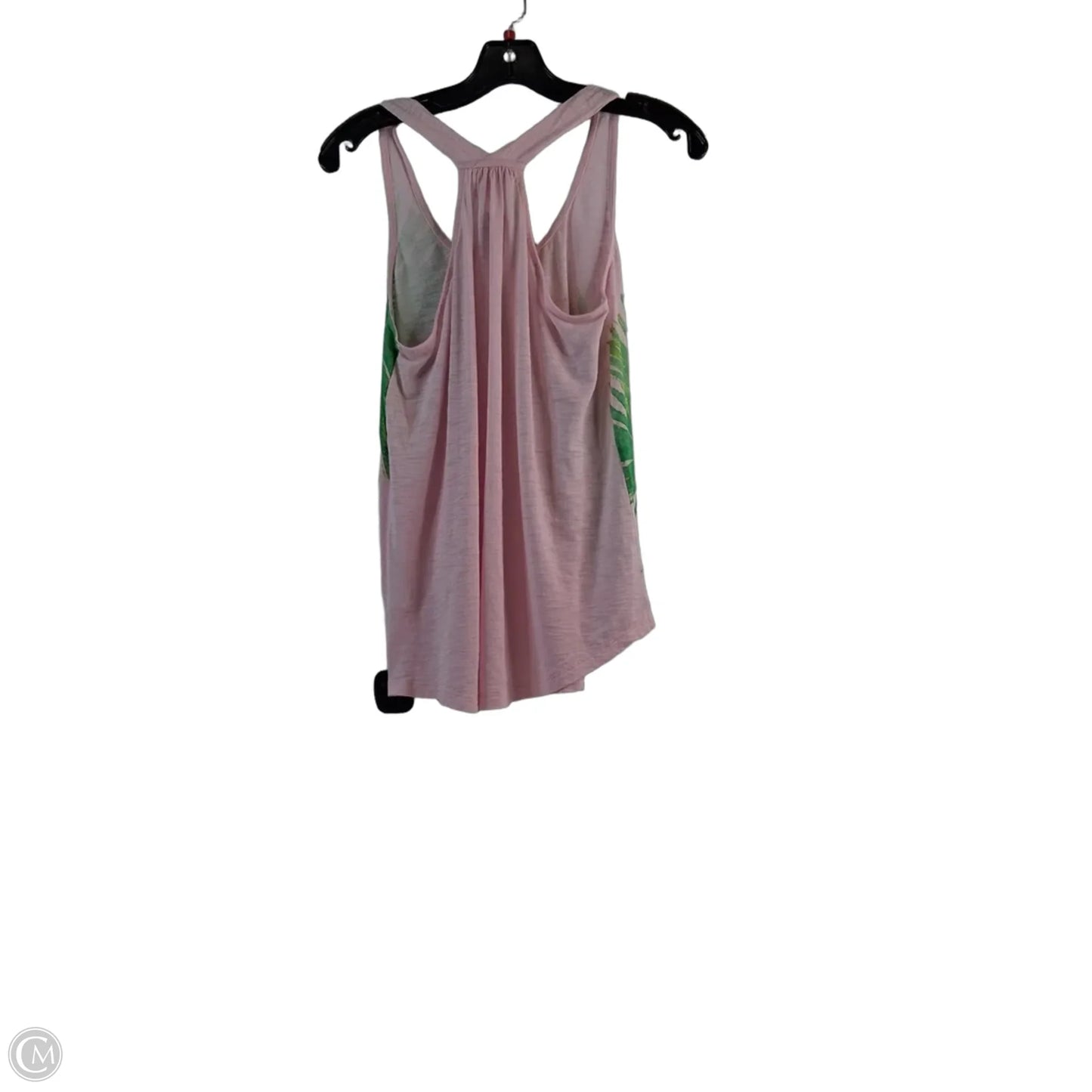 Tank Top Designer By Lilly Pulitzer In Green & Pink, Size: Xs