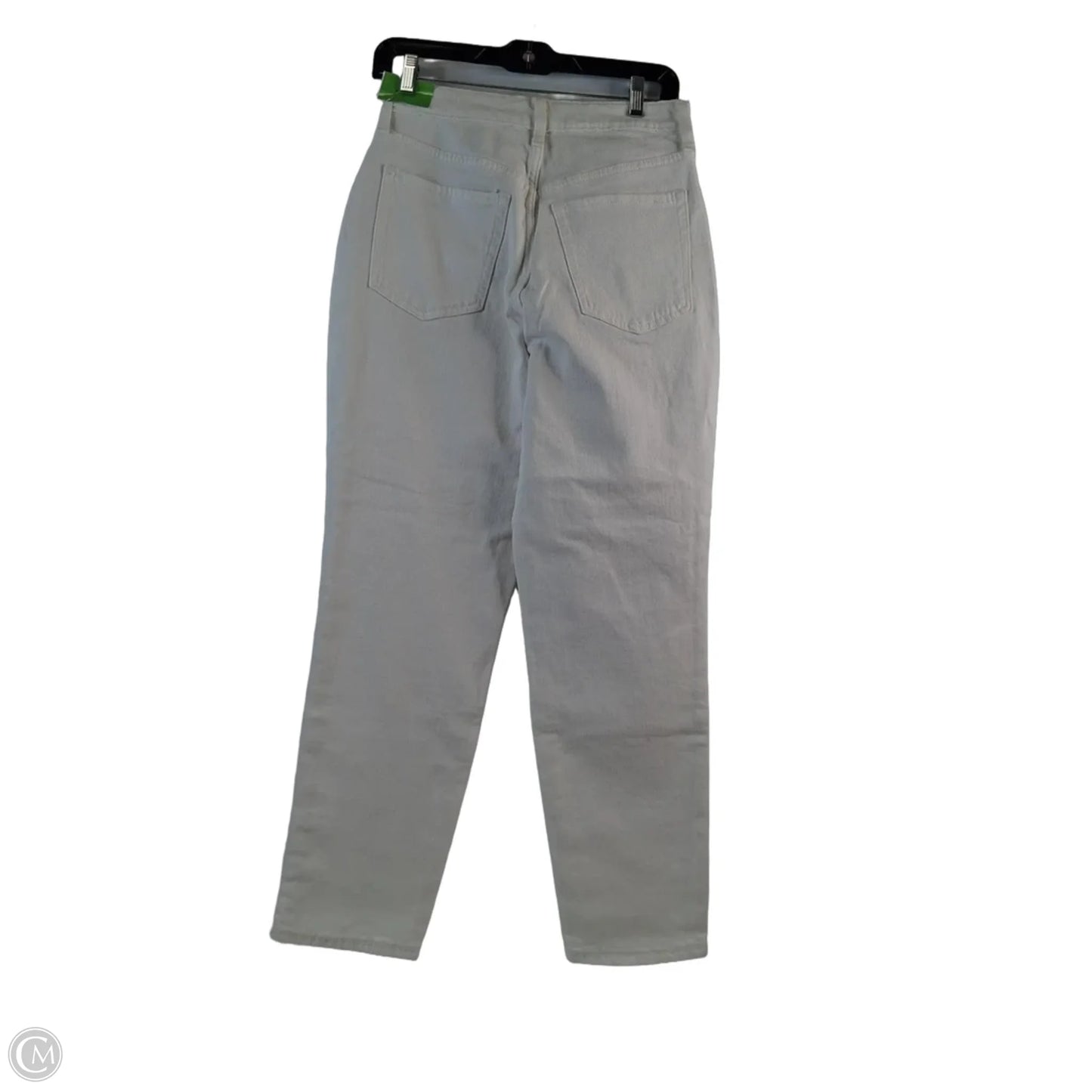 Jeans Straight By Old Navy In White Denim, Size: 2