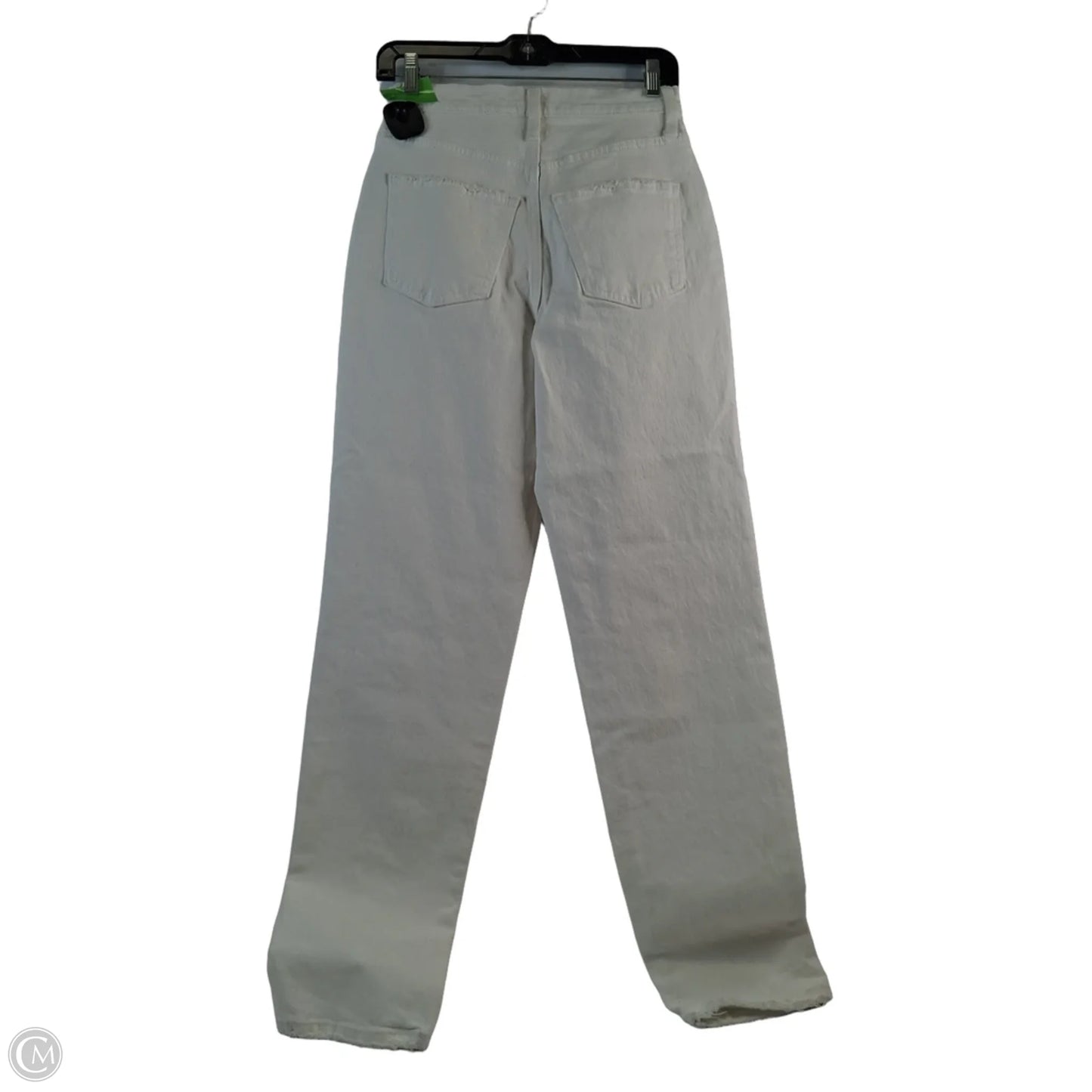 Jeans Straight By Universal Thread In White Denim, Size: 0