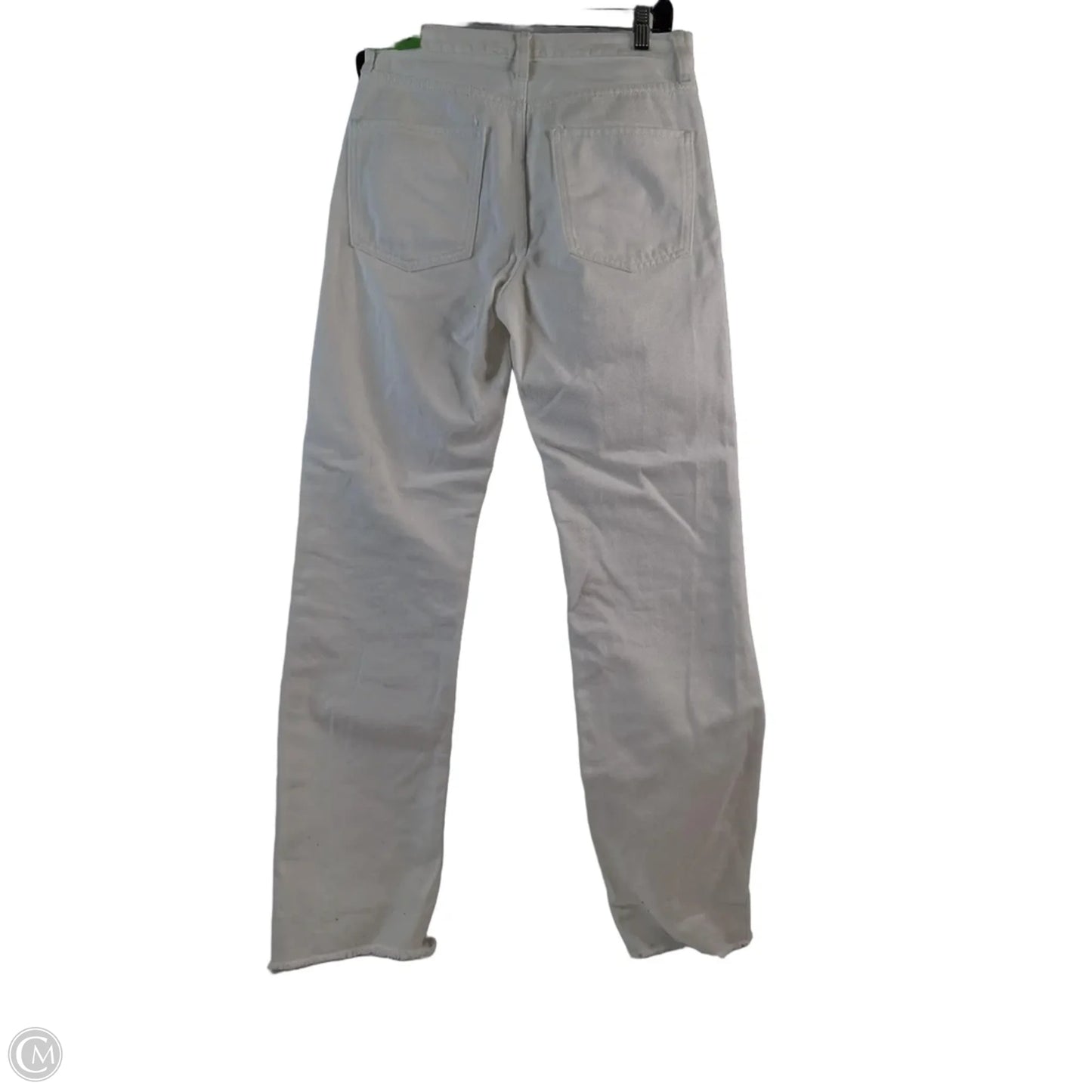 Jeans Straight By Gianni Bini In White Denim, Size: 4