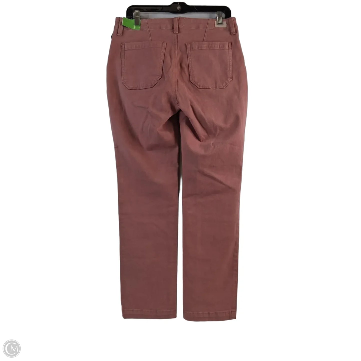 Jeans Straight By Paige In Mauve, Size: 0