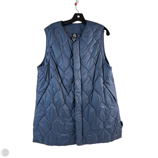 Vest Puffer & Quilted By Under Armour In Navy, Size: L