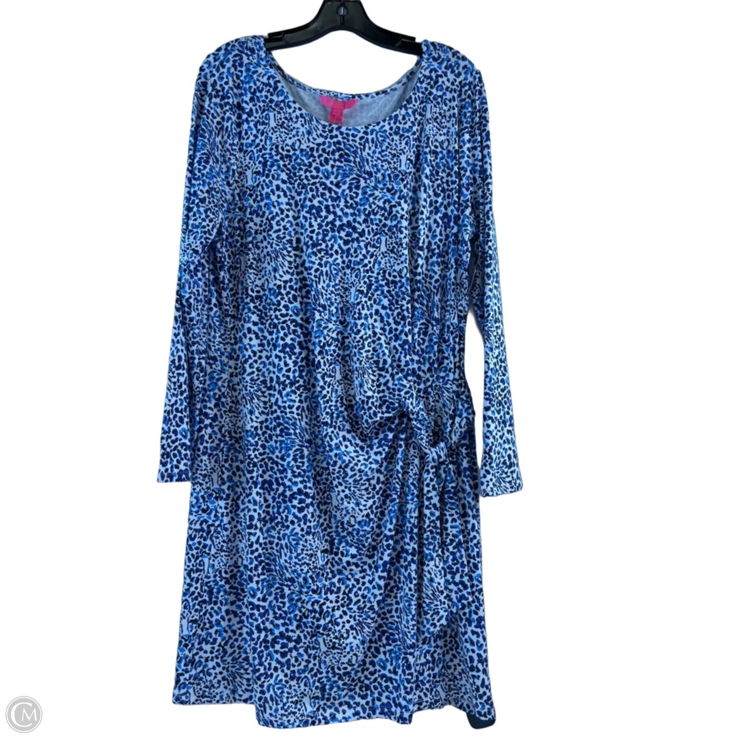 Dress Designer By Lilly Pulitzer In Blue & White, Size: Xl
