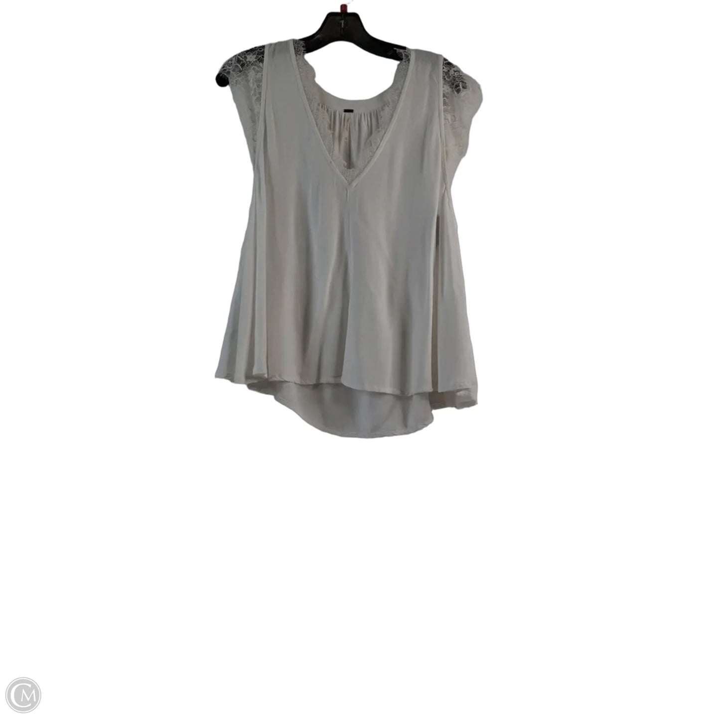 Top Sleeveless By Free People In White, Size: M