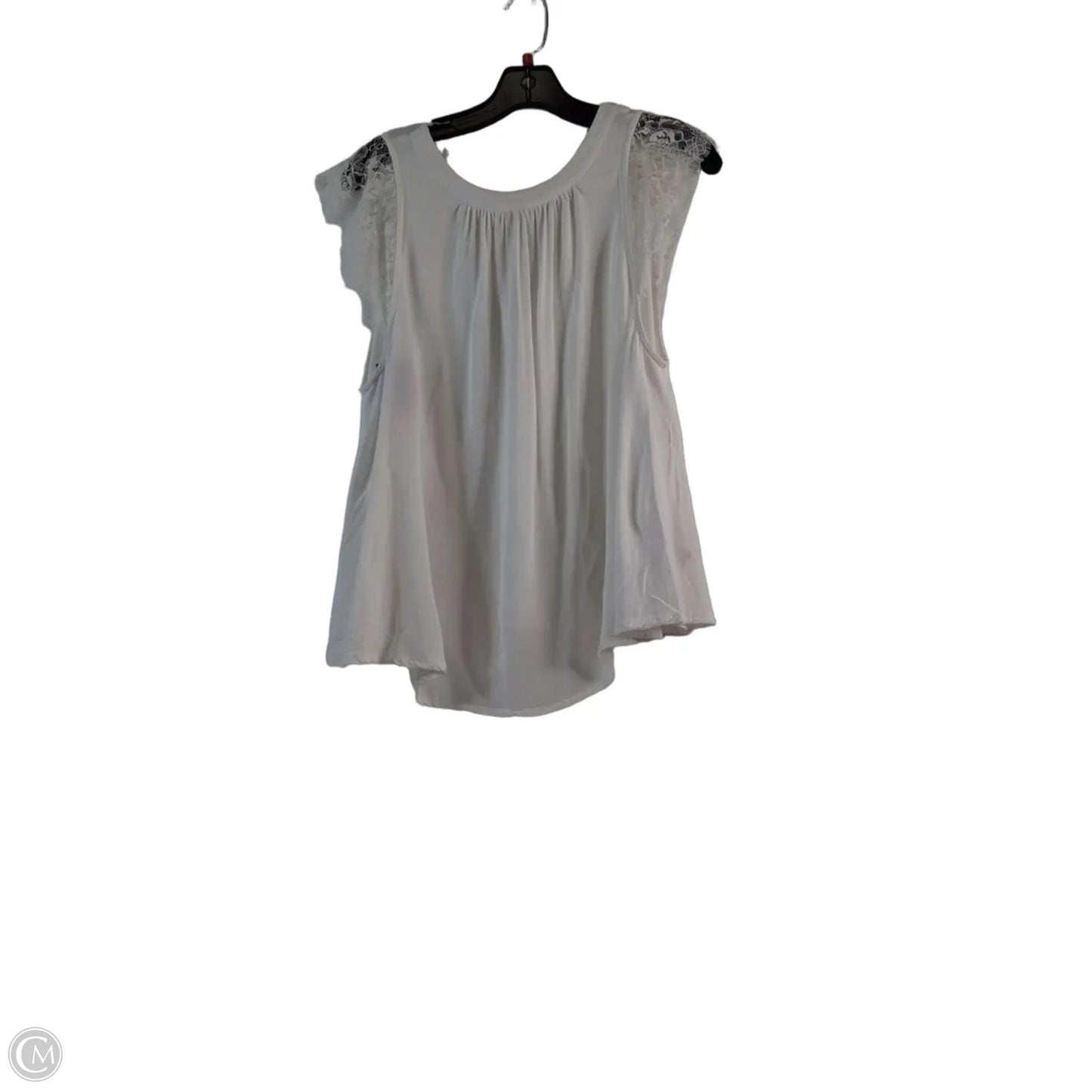 Top Sleeveless By Free People In White, Size: M
