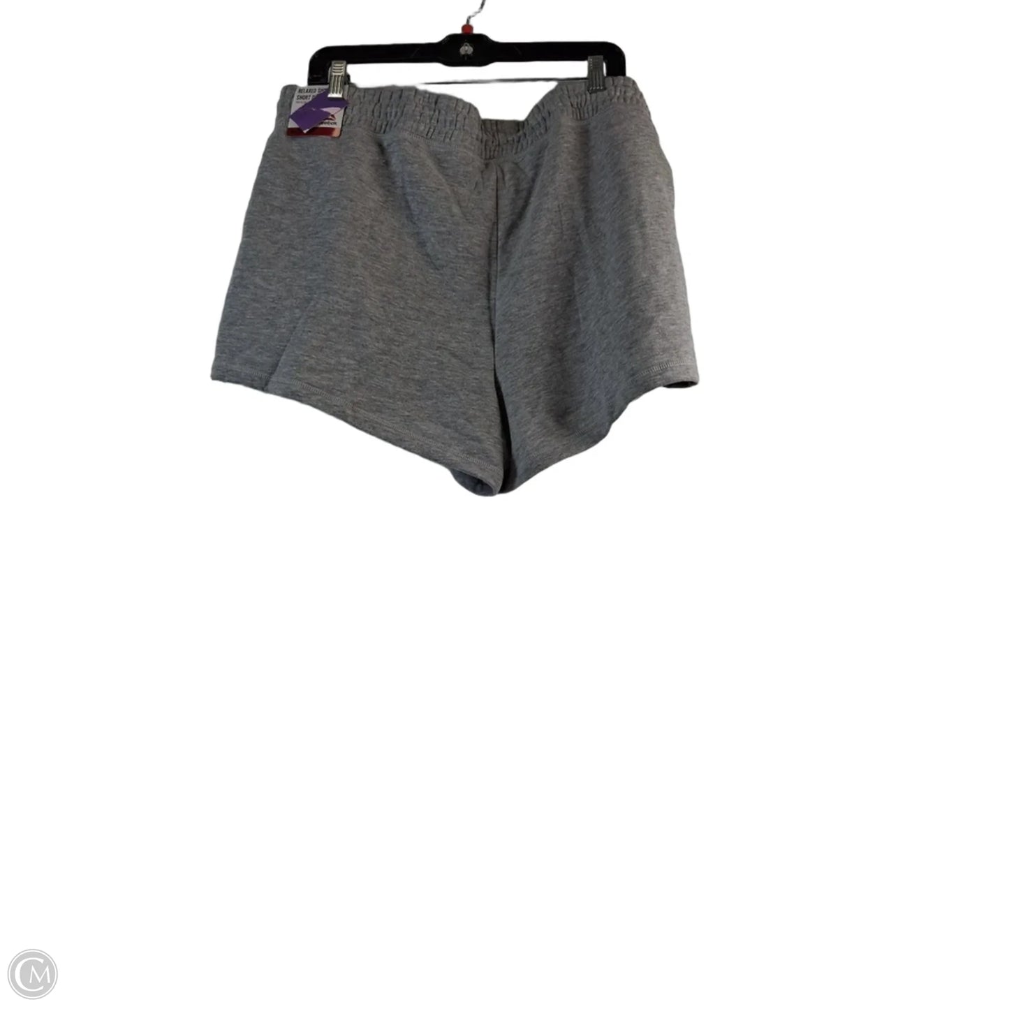 Athletic Shorts By Reebok In Grey, Size: Xxl