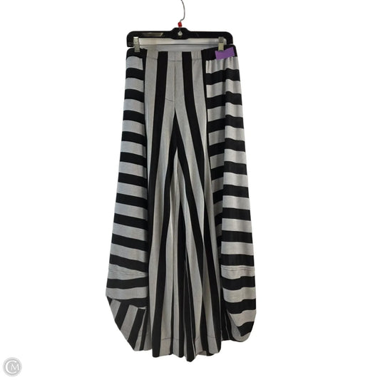 Pants Wide Leg By Clothes Mentor In Black & White, Size: 10