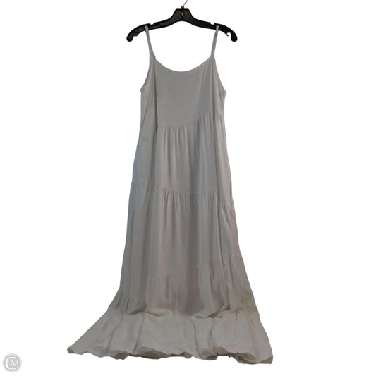 Dress Casual Maxi By Anrabess In White, Size: M
