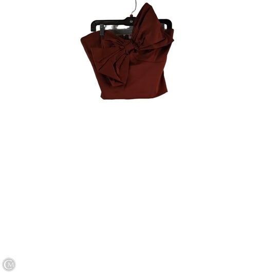 Top Sleeveless By Anthropologie In Orange, Size: M