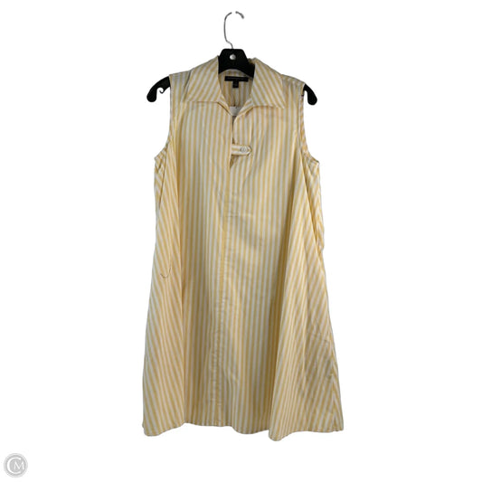 Dress Casual Midi By Banana Republic In Striped Pattern, Size: S