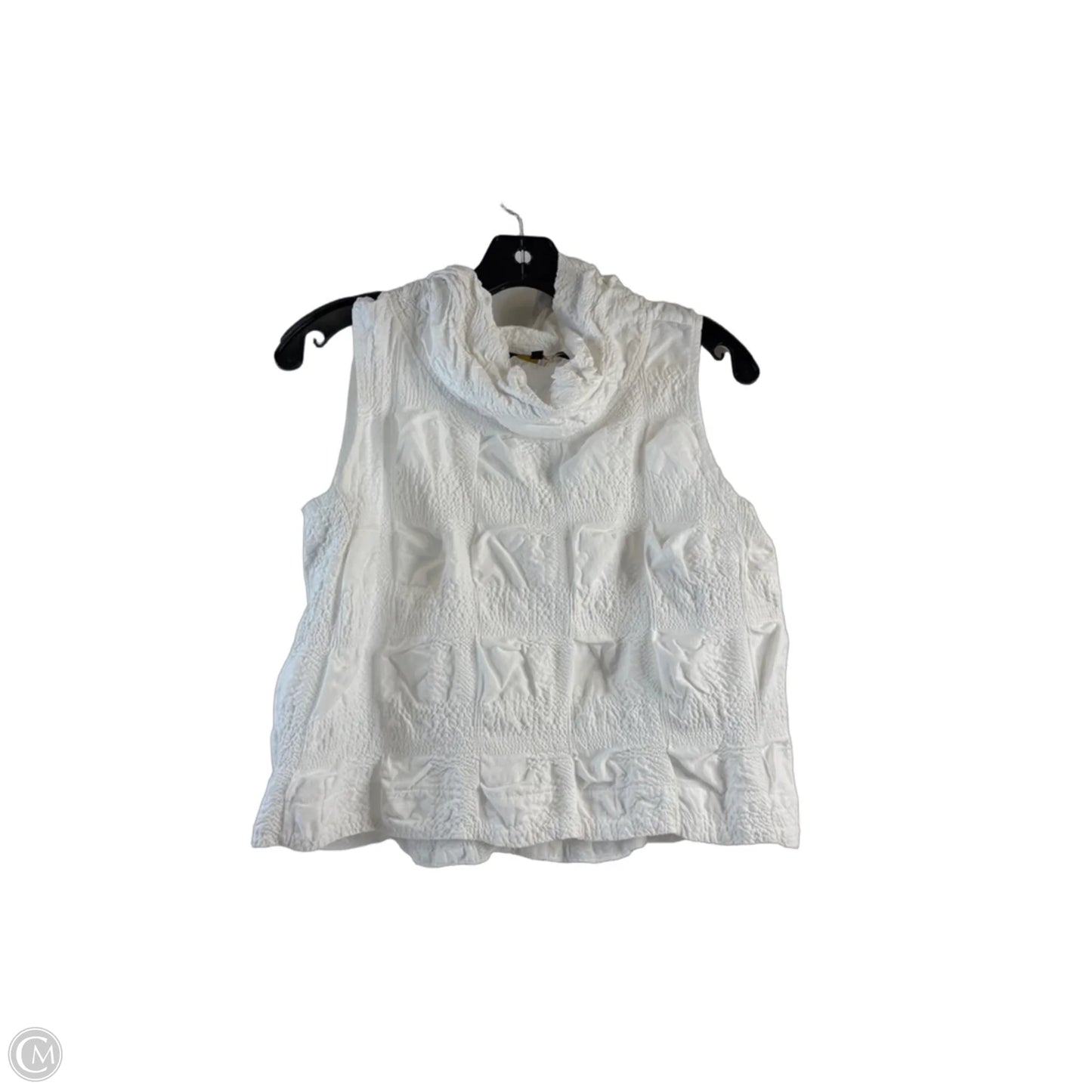 Top Sleeveless By Habitat In White, Size: Xs