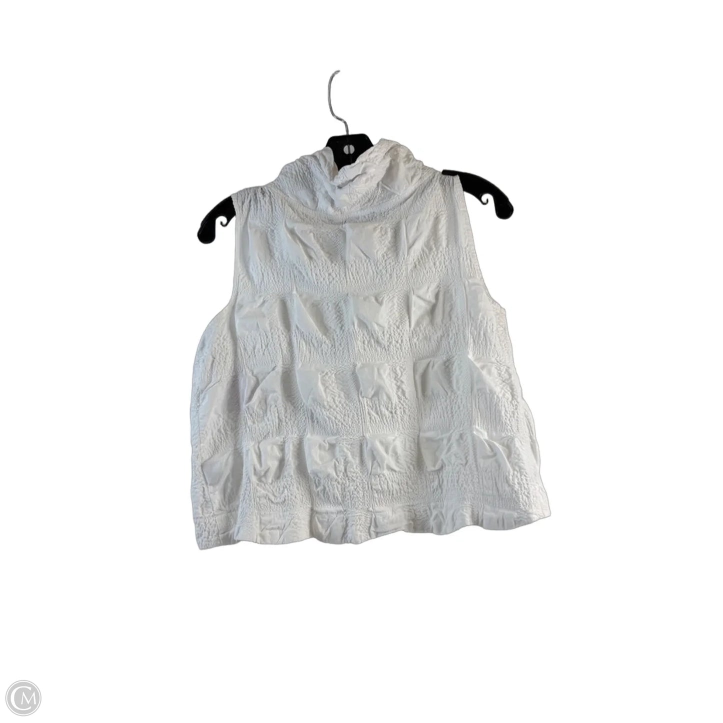 Top Sleeveless By Habitat In White, Size: Xs