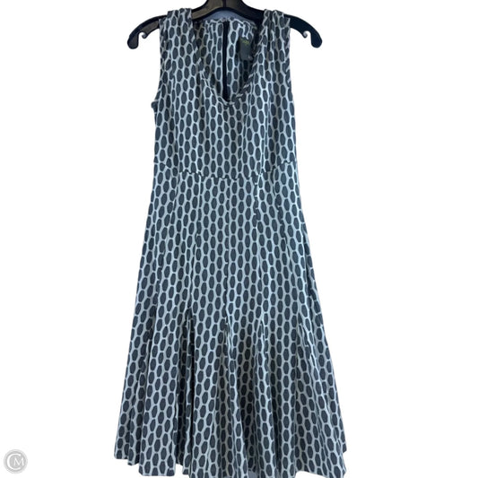 Dress Casual Midi By Taylor In Black & White, Size: S