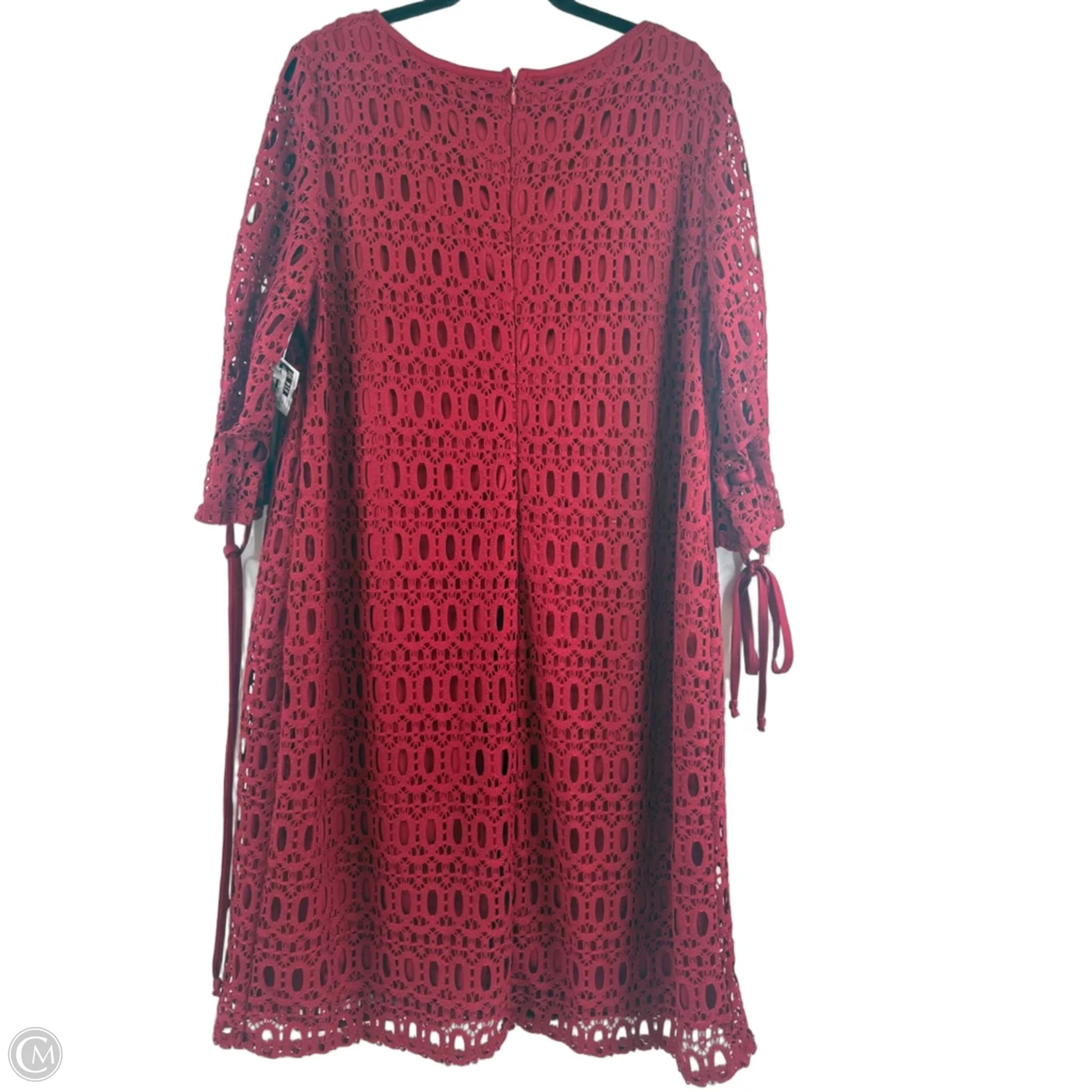 Dress Casual Midi By Dressbarn In Red, Size: 1x – Clothes Mentor Syracuse NY #144