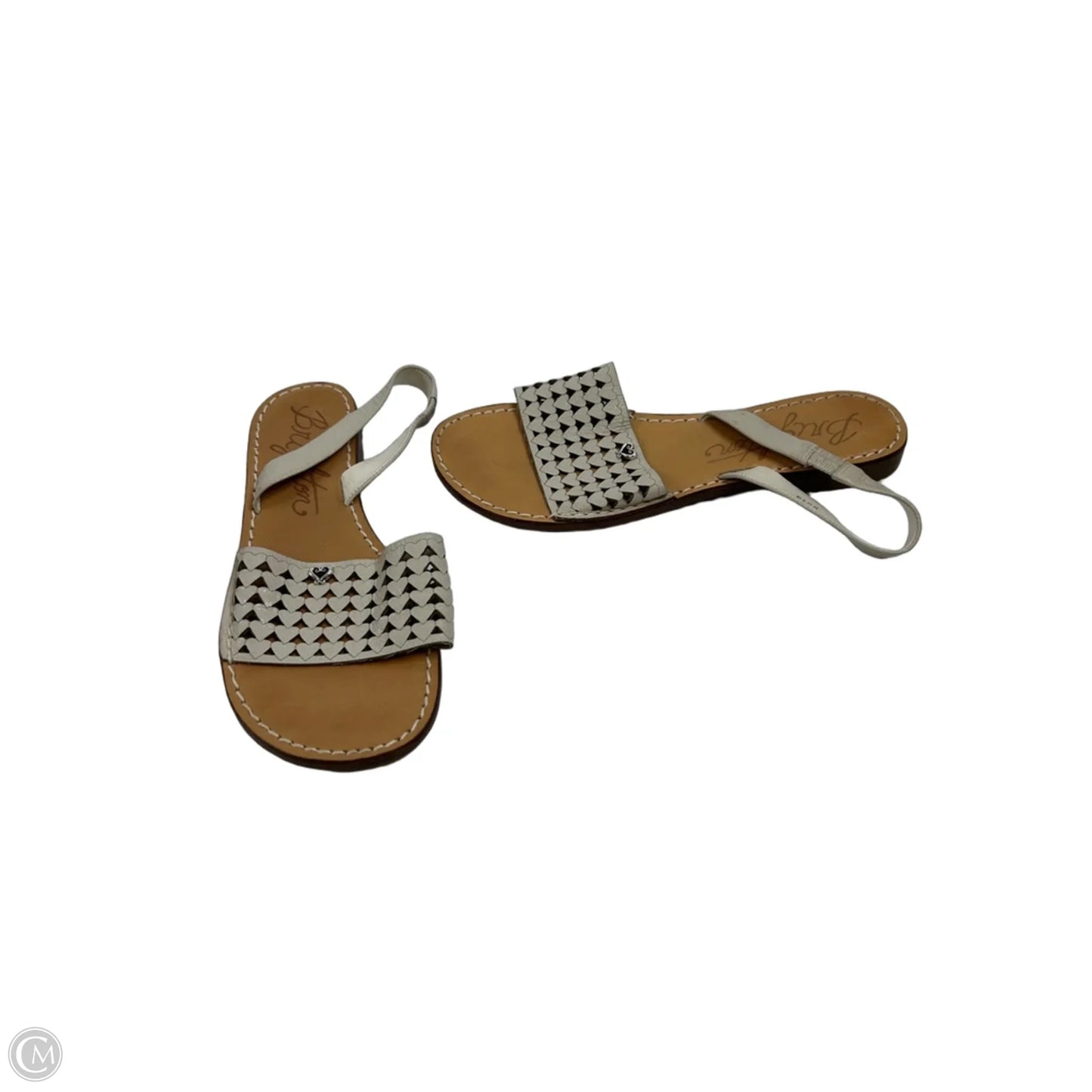 Sandals Flats By Brighton In Ivory, Size: 9