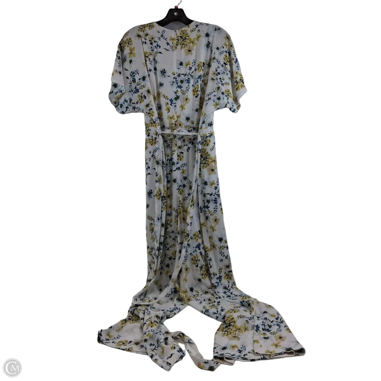 Jumpsuit By Banana Republic In Blue & Yellow, Size: S