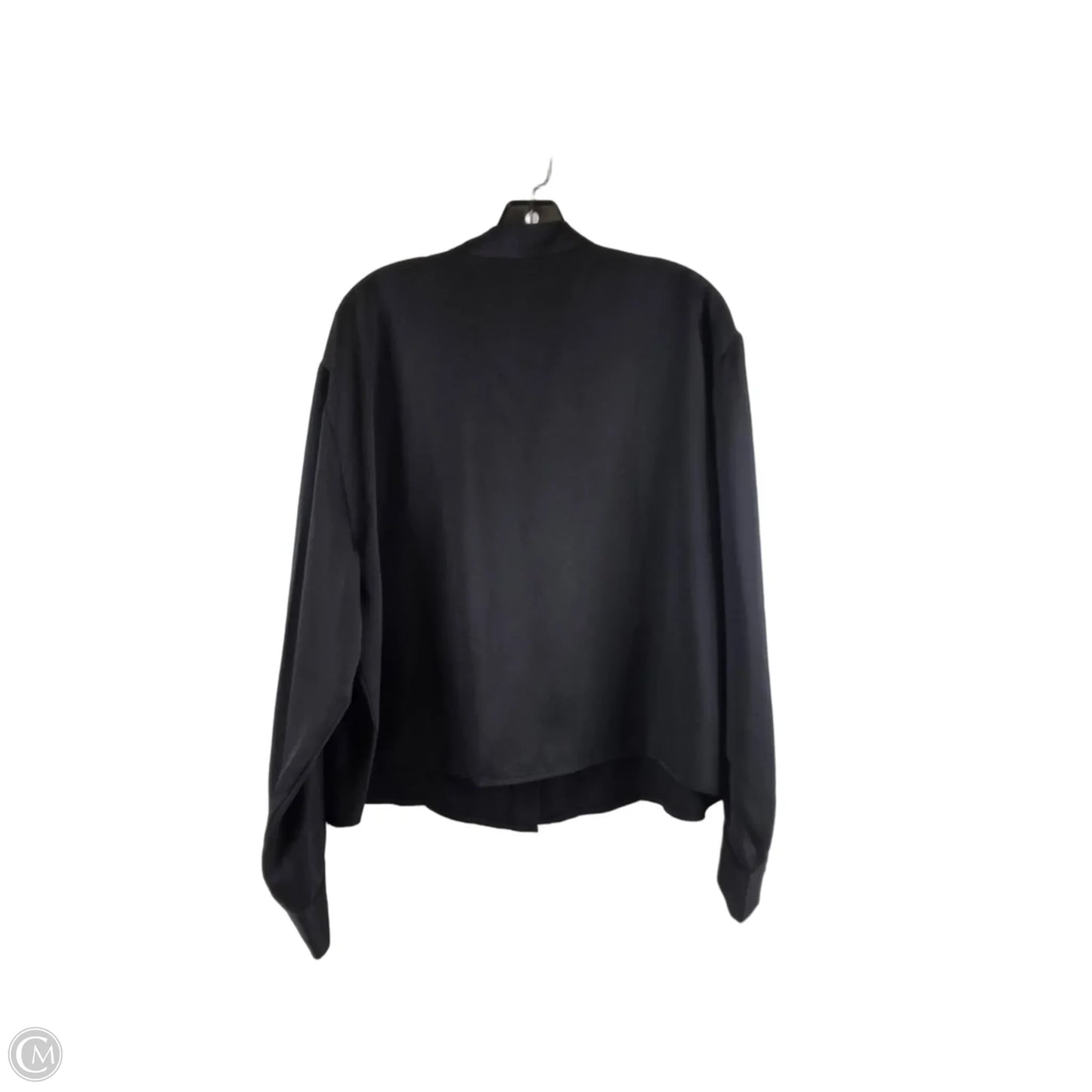 Top Long Sleeve By Loft In Black, Size: L
