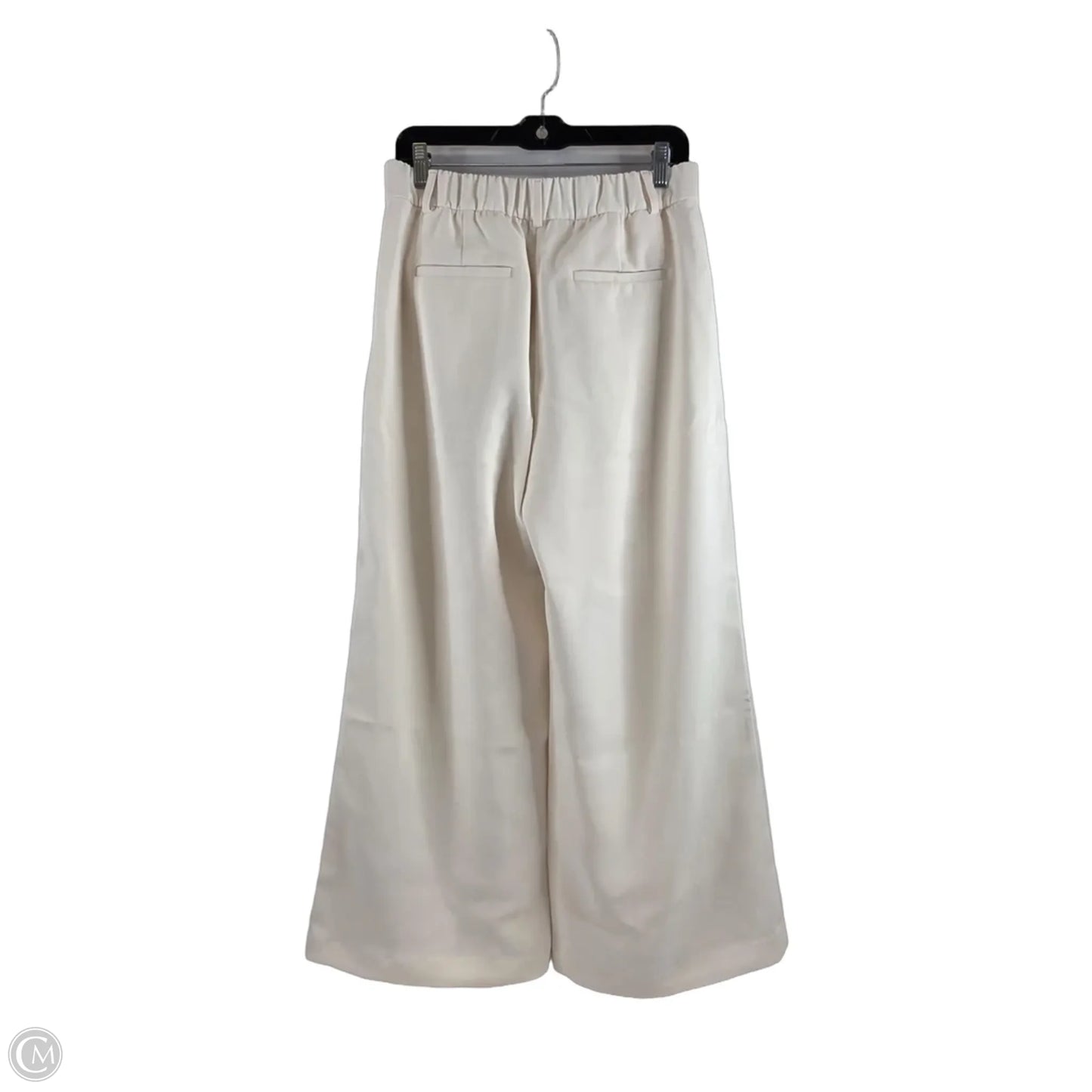 Pants Wide Leg By Clothes Mentor In Ivory, Size: 8p