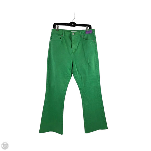 Jeans Straight By Loft In Green, Size: 8