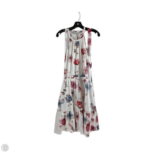 Dress Casual Midi By Clothes Mentor In Red & Yellow, Size: S