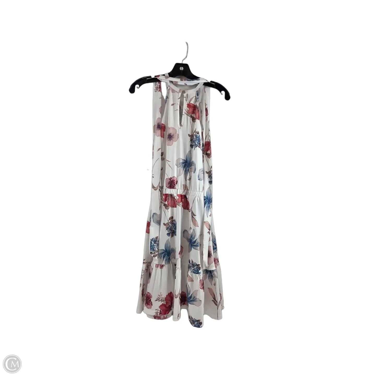 Dress Casual Midi By Clothes Mentor In Red & Yellow, Size: S