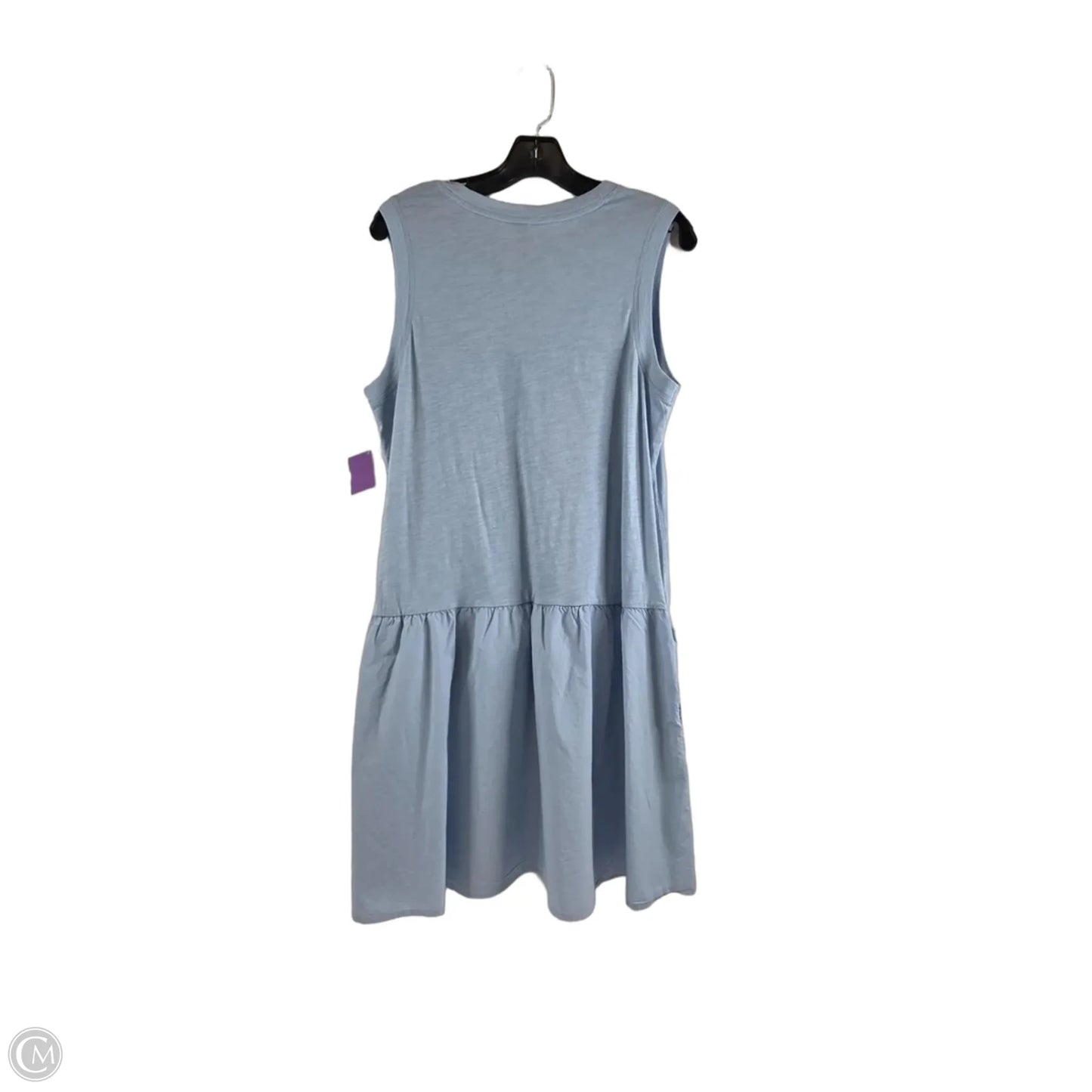 Dress Casual Short By Universal Thread In Blue, Size: M