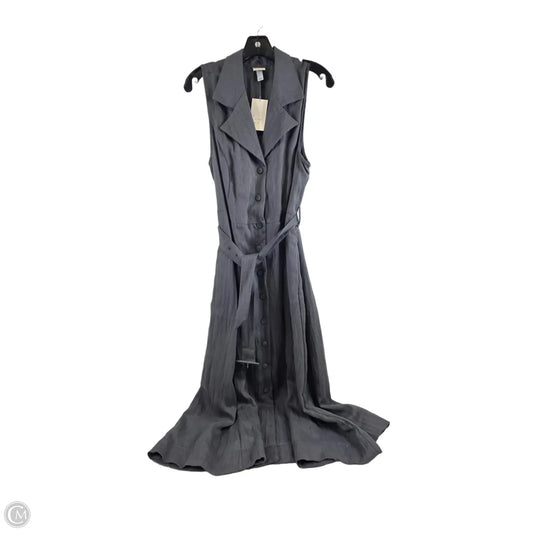 Dress Casual Midi By A New Day In Grey, Size: L