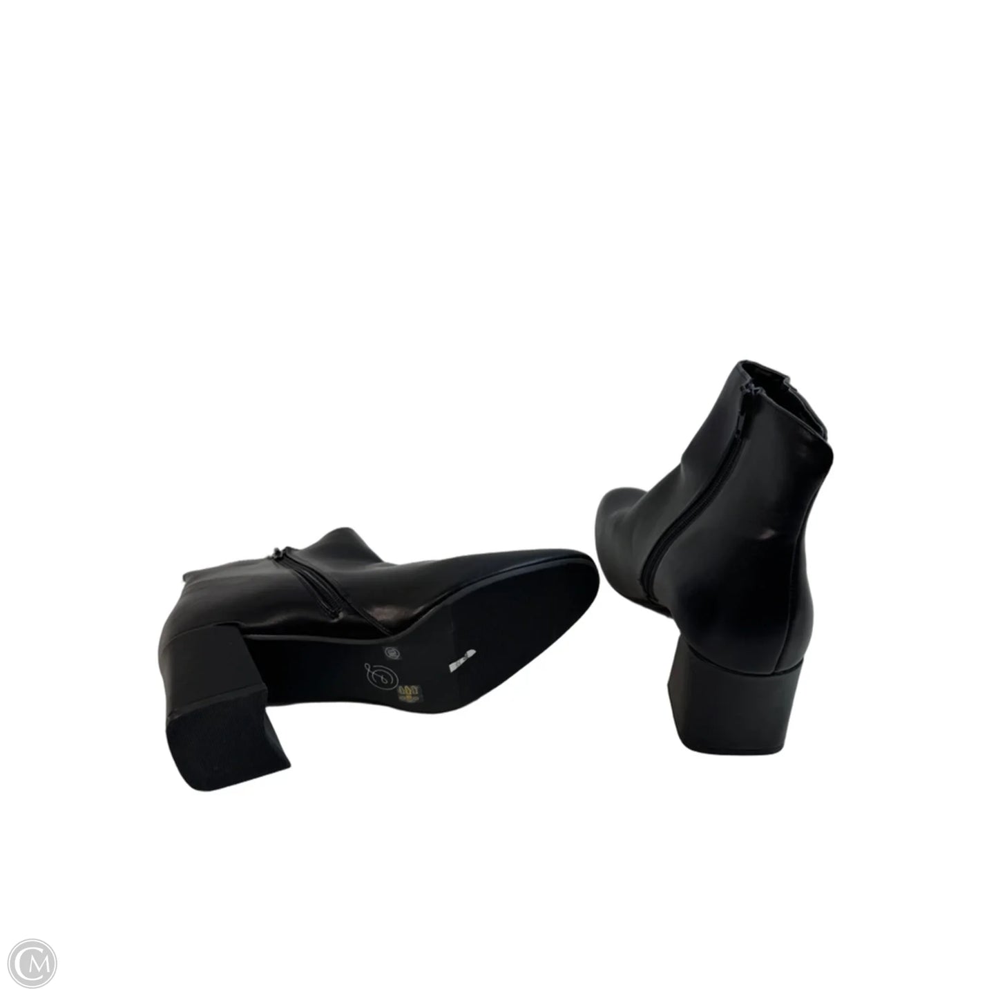 Boots Ankle Heels By Chinese Laundry In Black, Size: 10