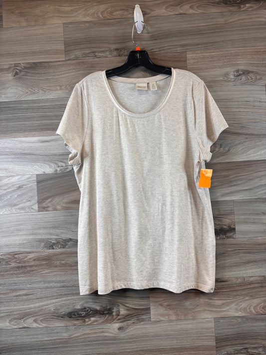Top Short Sleeve Basic By Zenergy By Chicos  Size: L