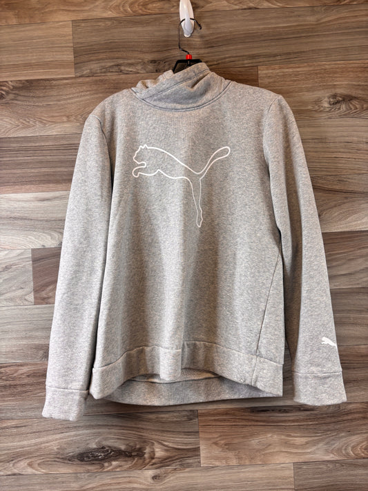 Athletic Sweatshirt Collar By Puma  Size: L