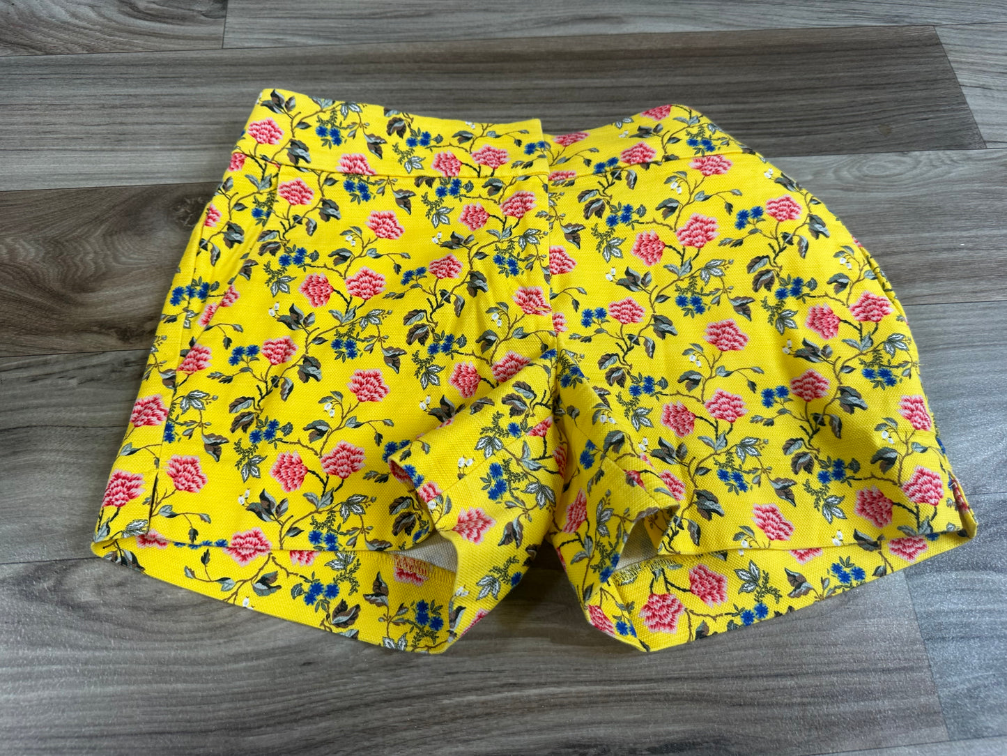 Yellow Shorts Loft, Size 0