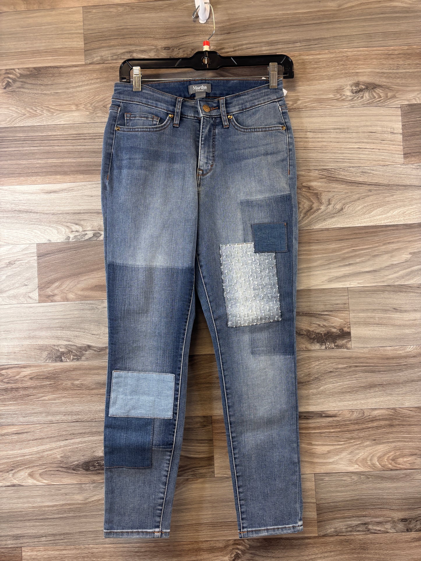 Jeans Skinny By Cme In Blue Denim, Size: 2petite