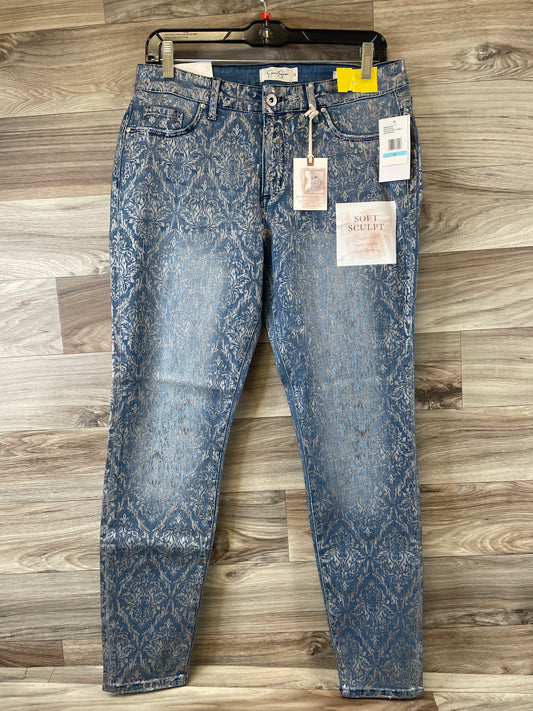 Jeans Skinny By Jessica Simpson In Blue Denim, Size: 8