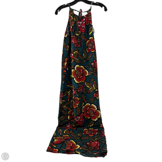 Dress Casual Maxi By Loft In Blue & Orange, Size: Sp