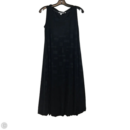 Dress Casual Midi By Chicos In Black, Size: Xs