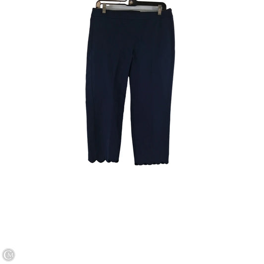 Pants Cropped By Talbots In Navy, Size: 6p