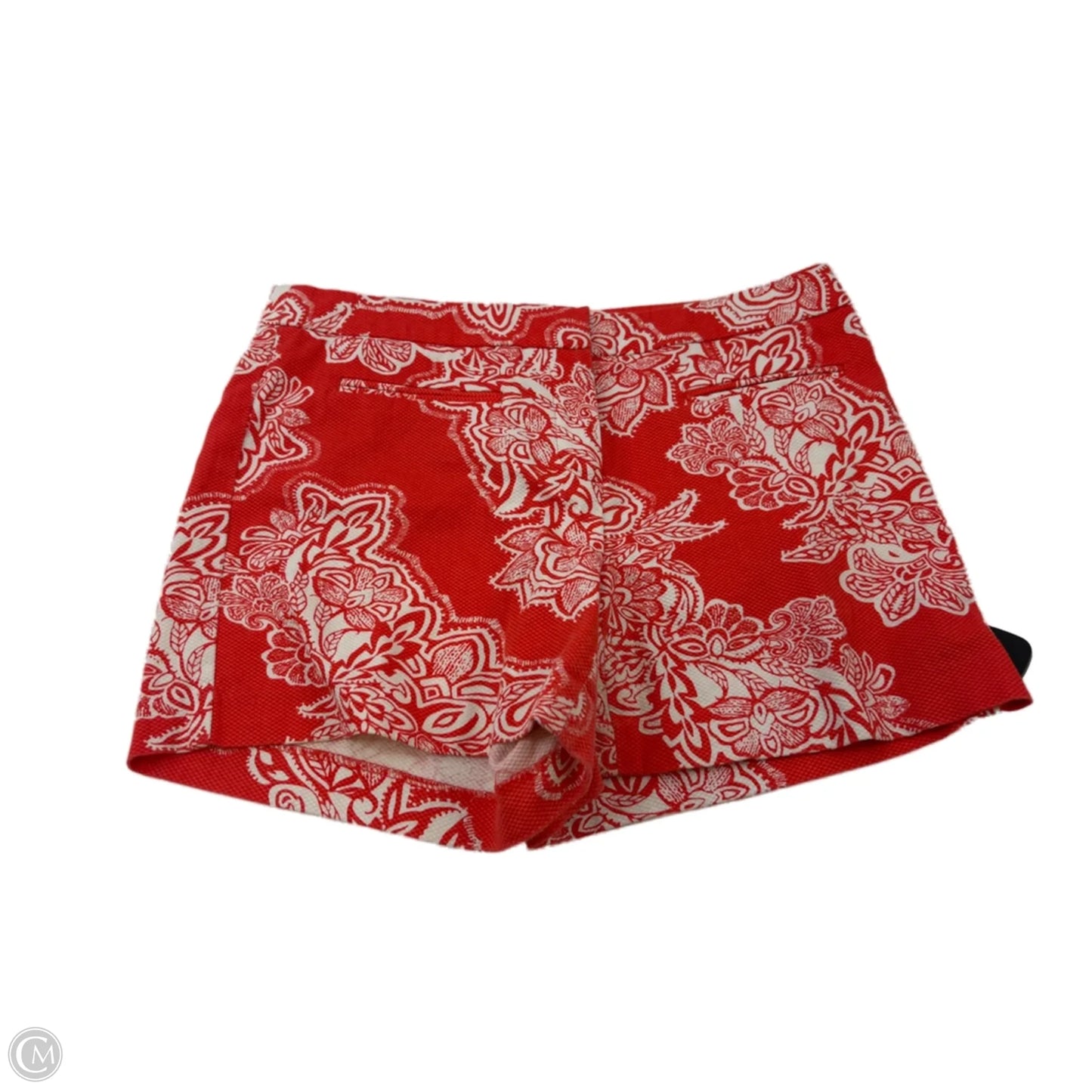 Shorts By Willi Smith In Orange & White, Size: 8