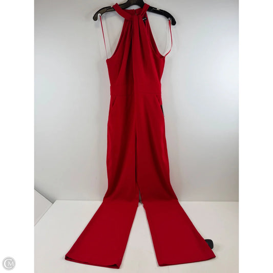 Jumpsuit By Express In Red, Size: S